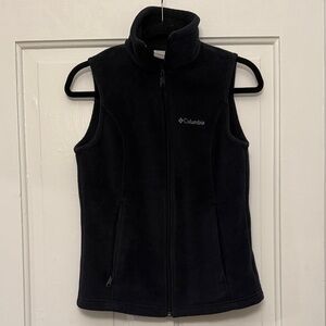 Columbia Black Fleece Vest